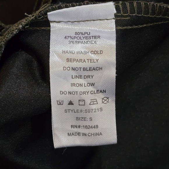 Milk & Honey Olive Green Skirt Small - Picture 4 of 4